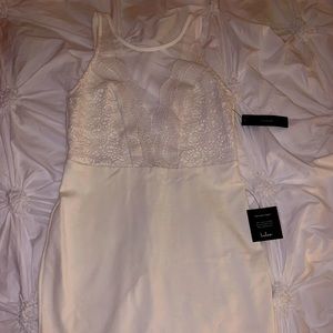 NWT Lulu’s White Lace Dress